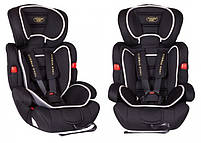 Дитяче автокрісло Summer Baby Cosmo 9-36 кг безпечне автомобільне крісло від 9 місяців до 12 років чорне, фото 3