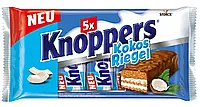 Вафельні батончики Knoppers Kokos Riegel 200g