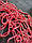 Бусини рондель чеські кришталь скло.Червоний райдужний. 4*3 мм., фото 2