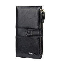 Женский клатч кошелек 20х11х2 см, Черный Baellerry Guero Ladies / Портмоне женское