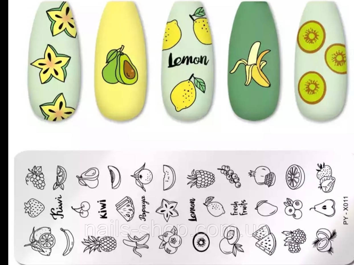 Пластина для стемпінгу PY-X011, фото 1