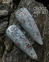 Цветная камуфлирующая база с фольгой №02 ART Base от Crooz, 8 мл