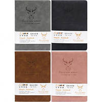 Блокнот 25*17,5см 180ар.тверда обкладинка, шкір/зам 18-116 лінія  купити дешево оптом в інтернет-магазині