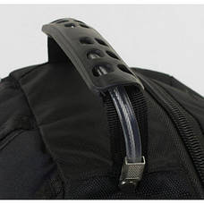 Міський ергономічний рюкзак 8810-1 з USB та AUX, чорний, фото 5
