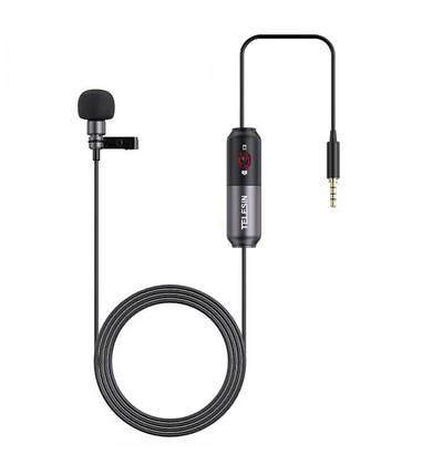 Мікрофон петличний для смартфона Telesin MIC-LAV02, фото 1