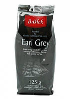 Чай черный листовой с маслом бергамота Bastek Earl Grey 125 грамм в мягкой упаковке