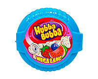 Жевательная резинка Hubba Bubba Mega Lang Triple Mix Клубника-черника-арбуз, 56 г (голубой бокс) 4009900406918