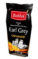 Чай с маслом бергамота и цедрой апельсина черный листовой Bastek Earl Grey Orange 125 грамм