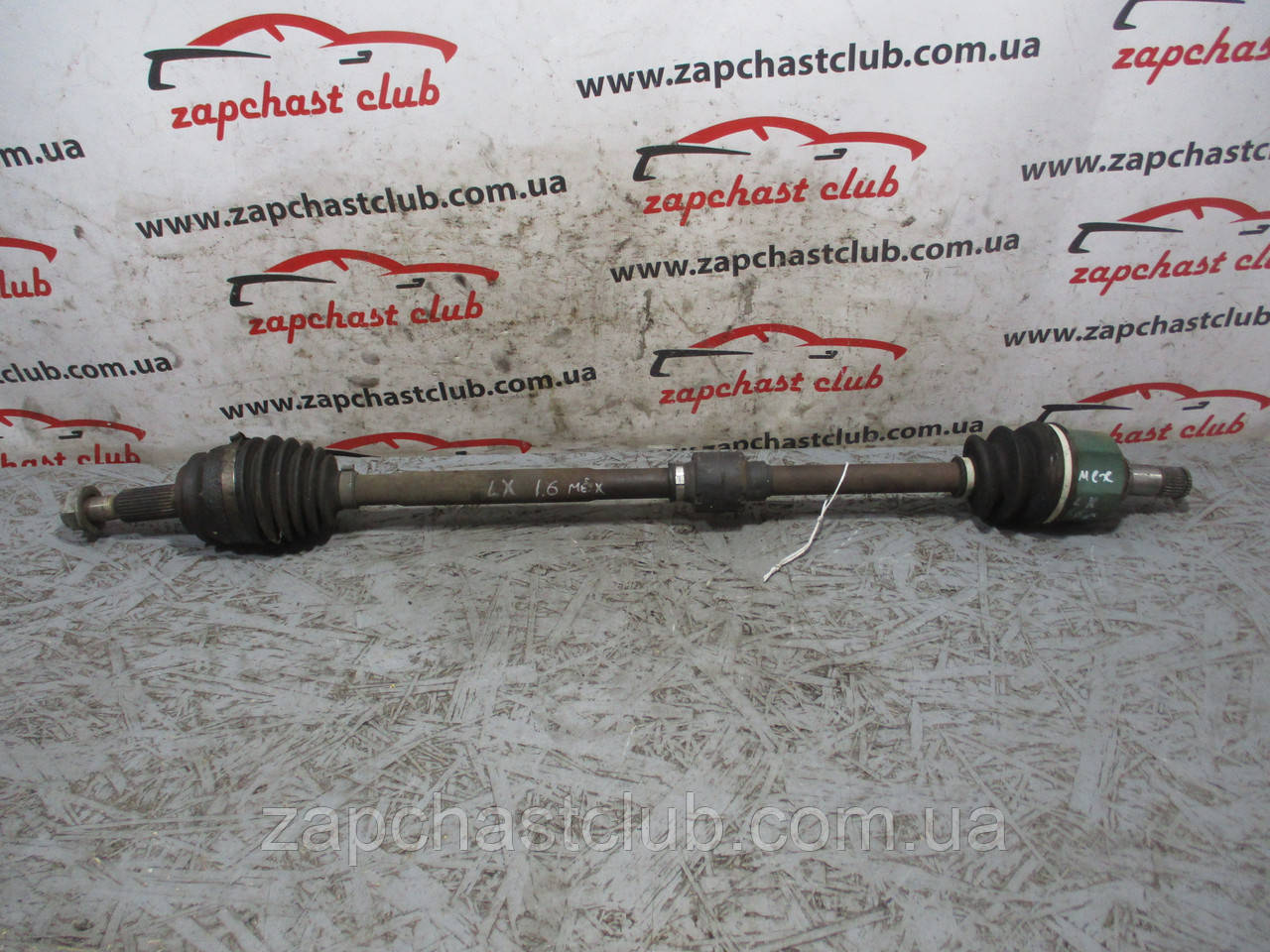 Полуось (привід) передній правий 1.6 мкпп 3815A458, 3815A438 9920201 Lancer X Mitsubishi, фото 1