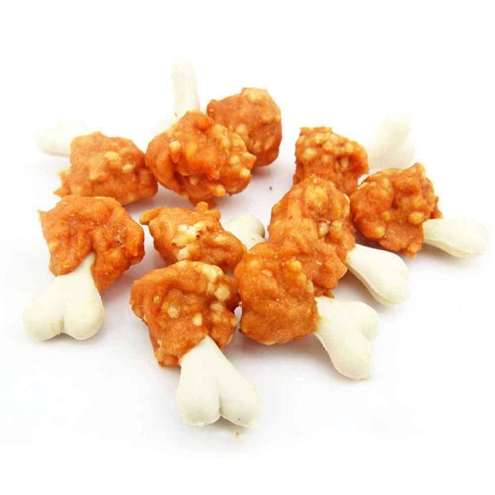 Ласощі для собак куряче м'ясо з рисом на кальцієвій кісточці ZooFooD 500 г, фото 1