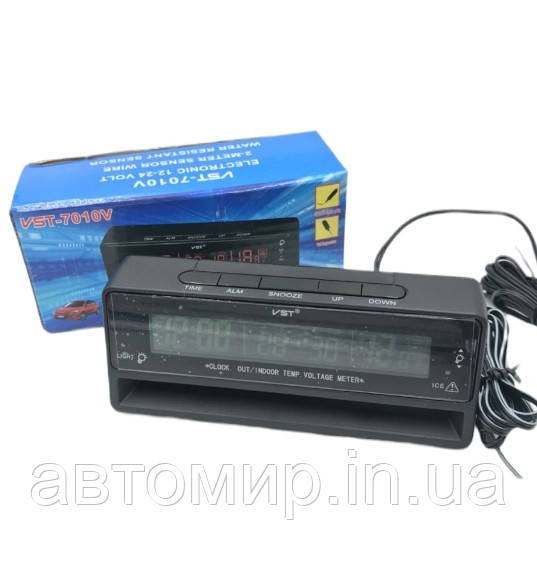 Автомобільний годинник VST 7010V, фото 1