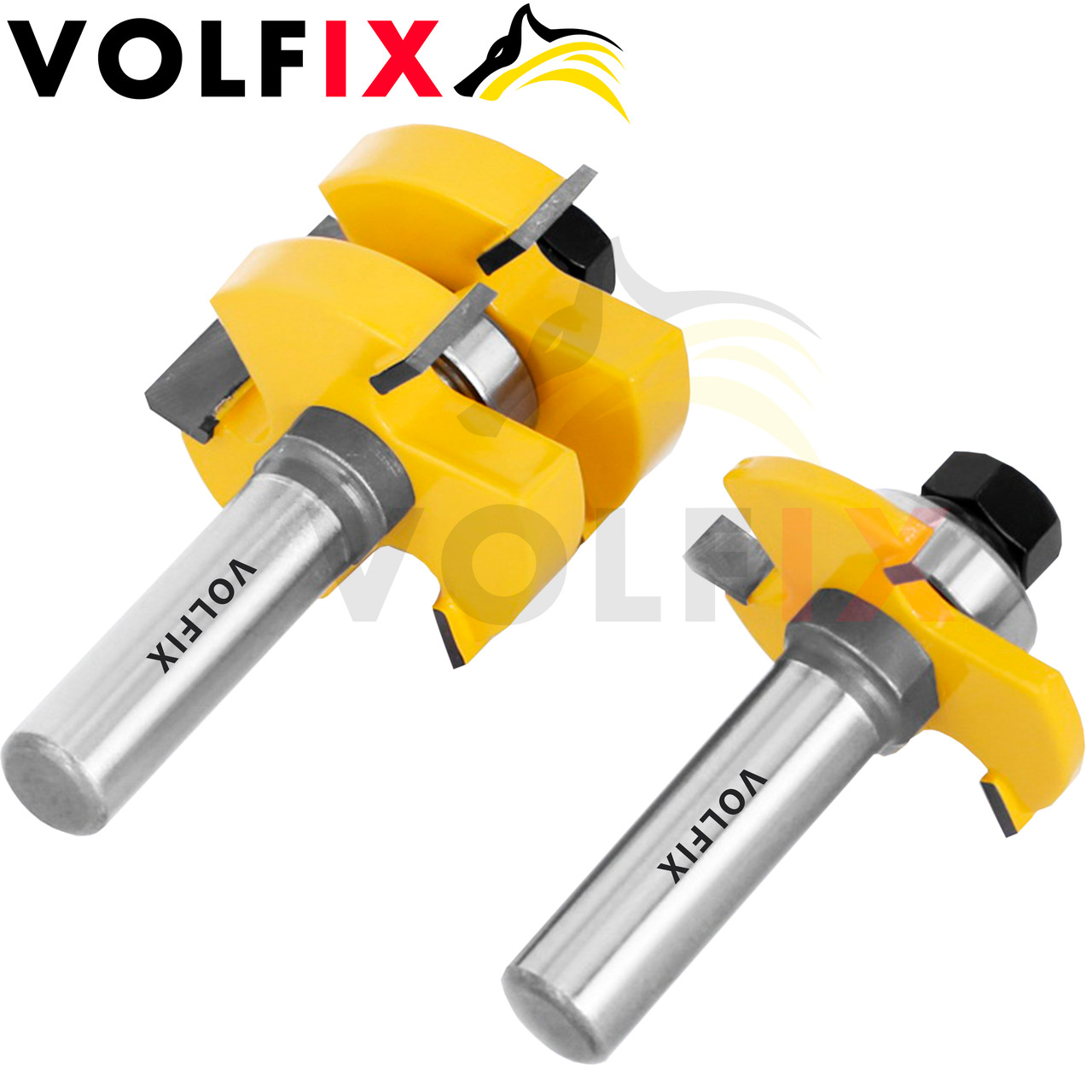 Купить Фрезы паз шип VOLFIX FZ-120-720 d12 комбинированная пазо-шиповая ...