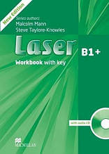 Laser B1+ Third Edition Workbook with Key and CD Pack (тетрадь із відповідьми)