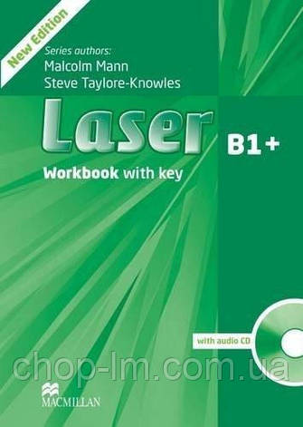 Laser B1+ Third Edition Workbook with Key and CD Pack (тетрадь із відповідьми), фото 2