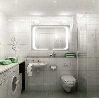 Дзеркало LED (120*80*2,5см) vz-d59 з сенсором