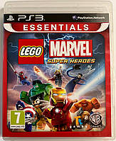 LEGO Marvel Super Heroes Essentials, Б/У, русские субтитры - диск для PlayStation 3