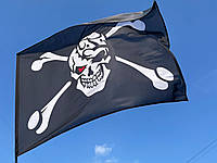 Флаг пиратский Красный глаз
