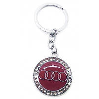 Брелок для автомобильных ключей бордовый Audi