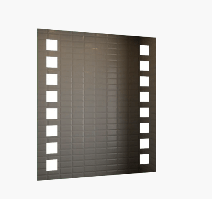 Дзеркало LED (60*70*2,5см) vz-d25