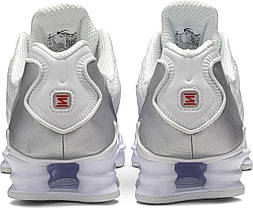 Кросовки Nike Shox TL White Metallic Silver - AV3595-100, фото 5
