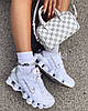 Кросовки Nike Shox TL White Metallic Silver - AV3595-100, фото 10