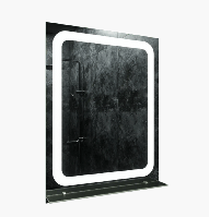 Дзеркало LED (53*68*2,5см) vz-d55 з полицею