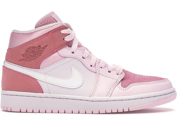 Кросовки Nike Air Jordan 1 Mid Digital Pink (W) - CW5379-600, фото 1