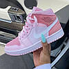 Кросовки Nike Air Jordan 1 Mid Digital Pink (W) - CW5379-600, фото 7