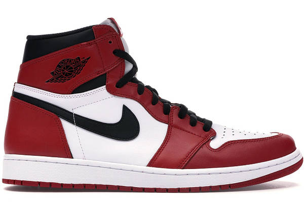 Кросовки Nike Air Jordan 1 Reto Chicago - 555088-101, фото 1