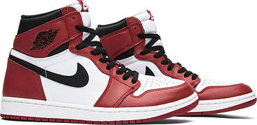 Кросовки Nike Air Jordan 1 Reto Chicago - 555088-101, фото 4
