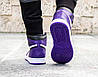 Кроссовки Nike Air Jordan 1 Retro High Court Purple White - 555088-500, фото 10
