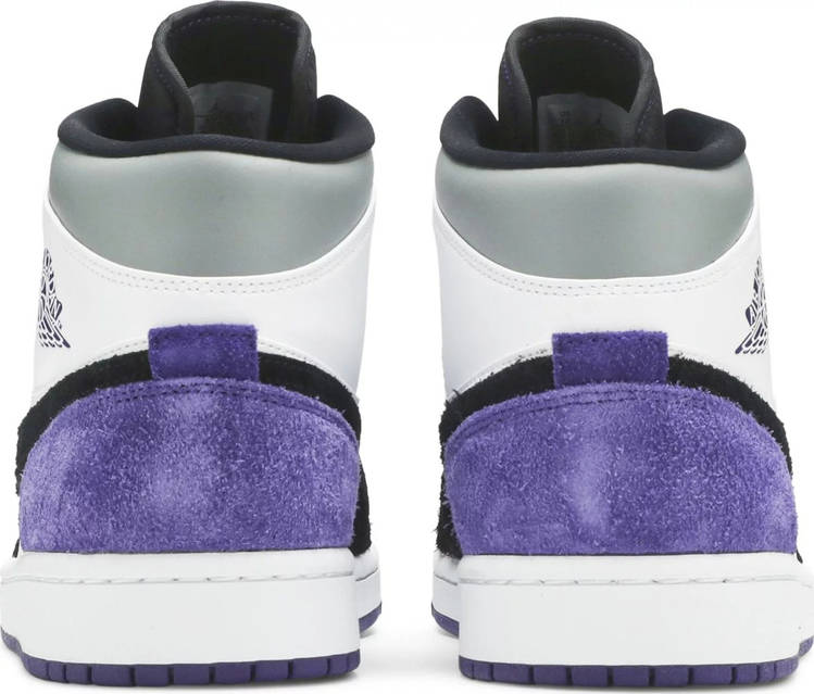 Кроссовки Nike Air Jordan 1 Mid SE Purple - 852542-105, цена: 2600