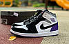 Кросовки Nike Air Jordan 1 Mid SE Purple - 852542-105, фото 6
