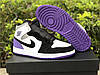 Кросовки Nike Air Jordan 1 Mid SE Purple - 852542-105, фото 7