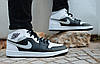 Кросовки Nike Air Jordan 1 Mid White Shadow - 554724-073, фото 7