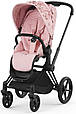 Cybex Priam 4.0 коляска 2 в 1 Simply Flowers Pink шасі Matt Black, фото 5