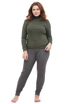 Лосини на хутрі сірі