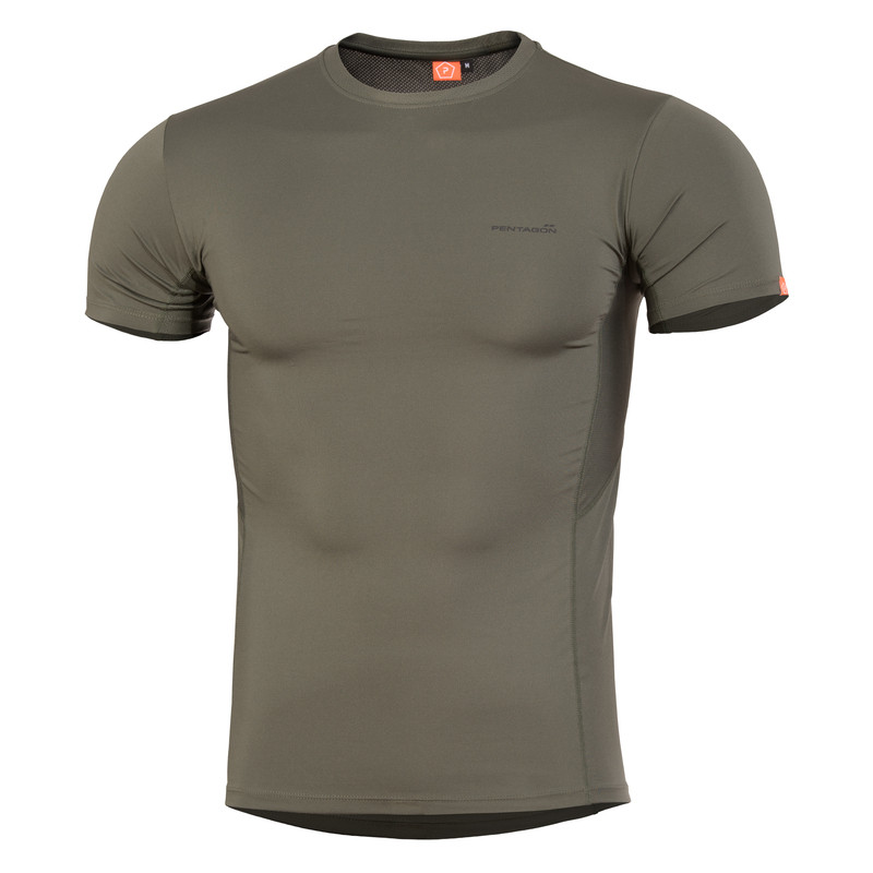 Термофутболка Pentagon APOLLO TAC-FRESH K09010 X-Large, Camo Green (Олива), фото 1