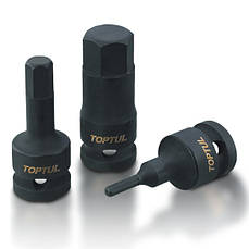 Головка ударная TOPTUL KADH1610 1/2" HEX 10мм.