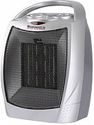 Тепловентилятор обігрівач Grunhelm PTC-905 дуйчик керамічний нагрівальний елемент 1500 Вт Сірий