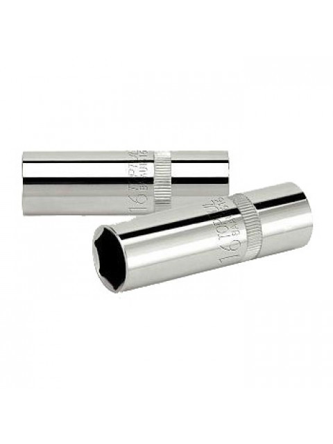 Свечная головка TOPTUL BAAU1216 16мм. 3/8" (тонкая)