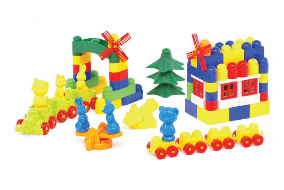 Дитячий конструктор  hotdeal  "Майстер Блок" No8 1-030 108 дет., фото 1