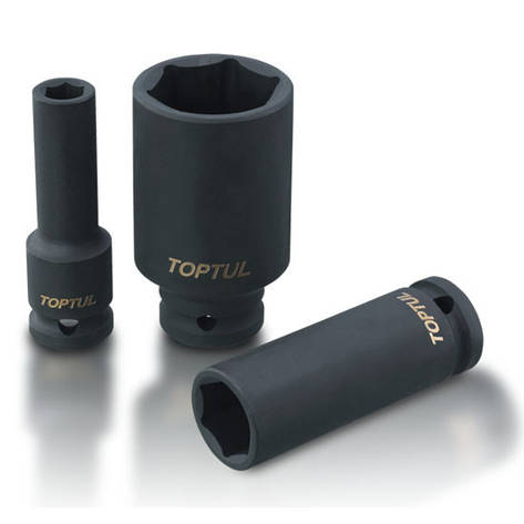 Головка торцева ударна TOPTUL KABE3222 1" довга 22мм., фото 1