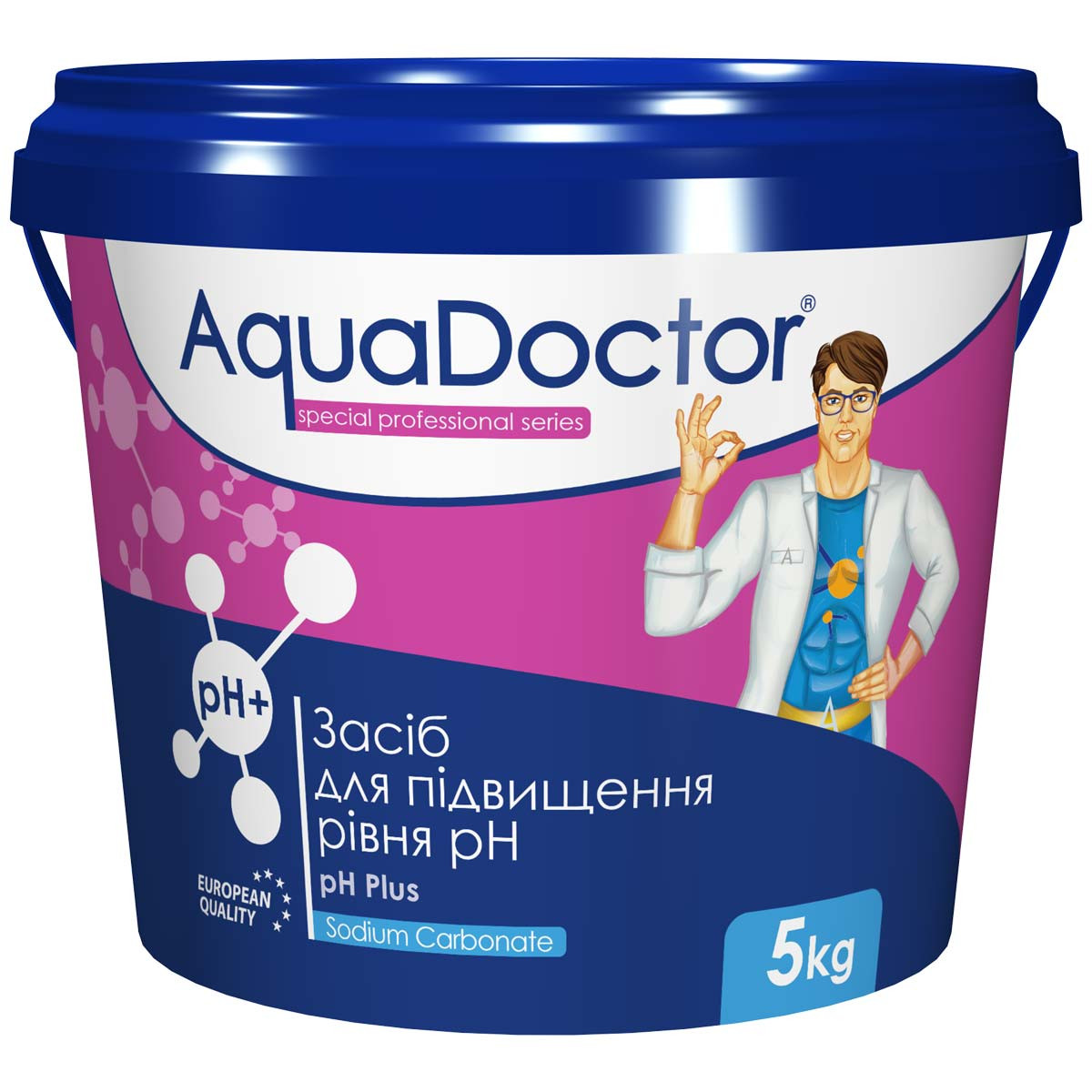 AquaDoctor AquaDoctor pH Plus 5 кг. - фото 1 - id-p1144113205