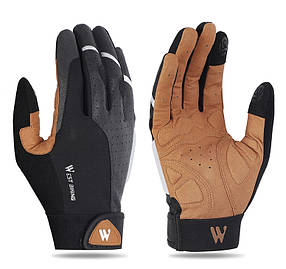 Велосипедні рукавички West Biking з сенсорними пальцями Розмір S