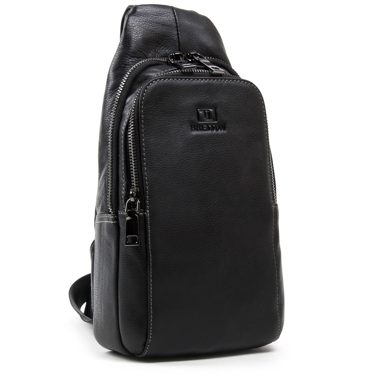 Рюкзак міської шкіра BRETTON 2002-3 black