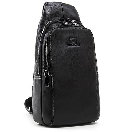 Рюкзак міської шкіра BRETTON 2002-3 black, фото 1