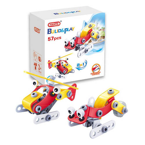 Конструктор Build&Play 2 в 1 Снегоход 57 эл. (J-7724) (ID#1665755011 ...