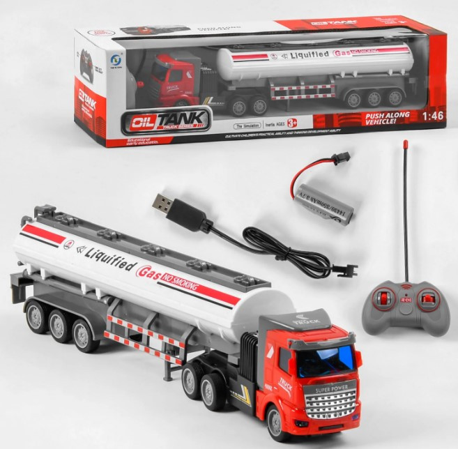 Радіокерована вантажна машина з цистерною Oil Tank Truck Series 899-1 C