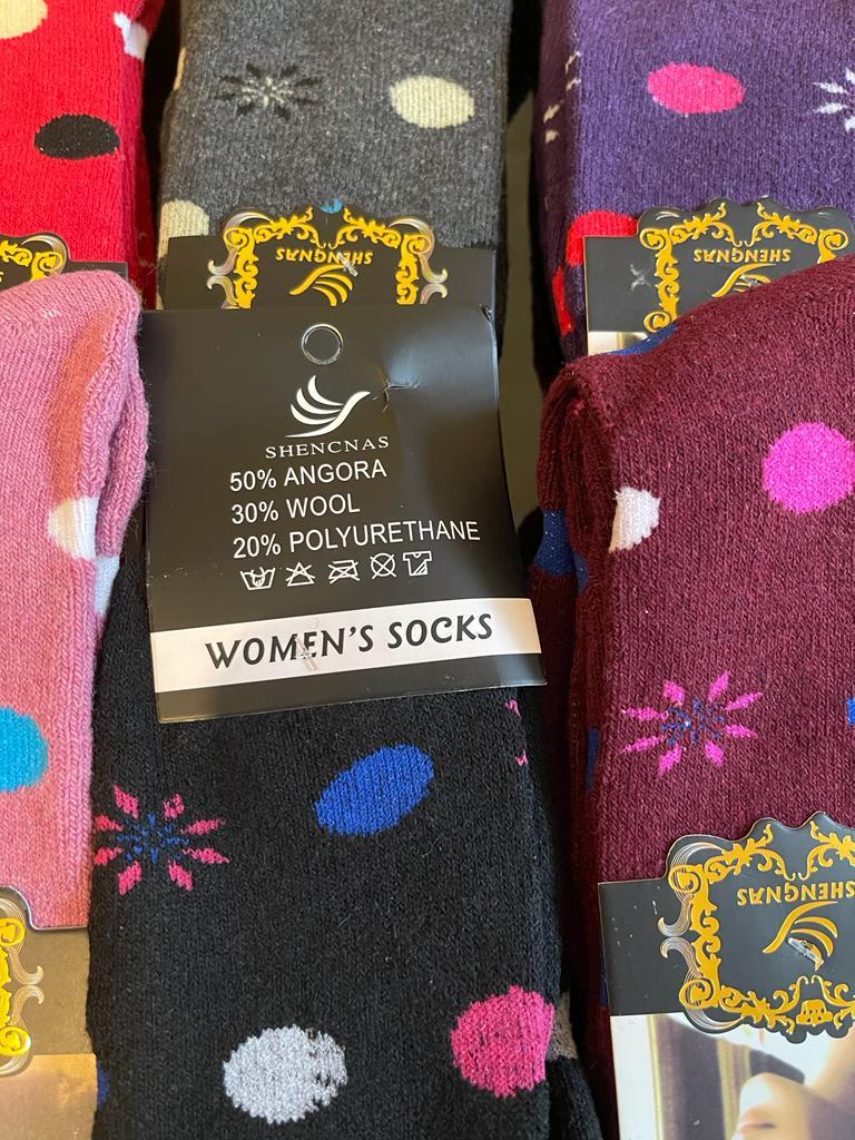 Шкарпетки жіночі. Махра,р.36-38. Агора шерсть, фото 1